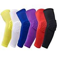 YYYL 1 par de Cojines de Codo Mangas de Deportes Protector de Brazo- Codo de Apoyo de protección Adecuado para Jugar…